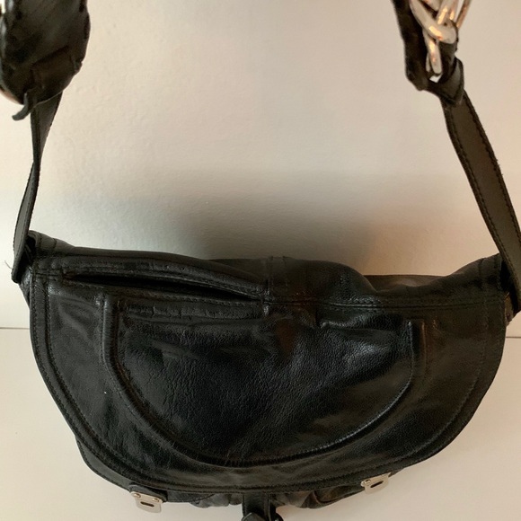 Balenciaga Black Leather Shoulder Handbag - Picture 4 of 7